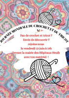 Journée mondiale du crochet et du tricot